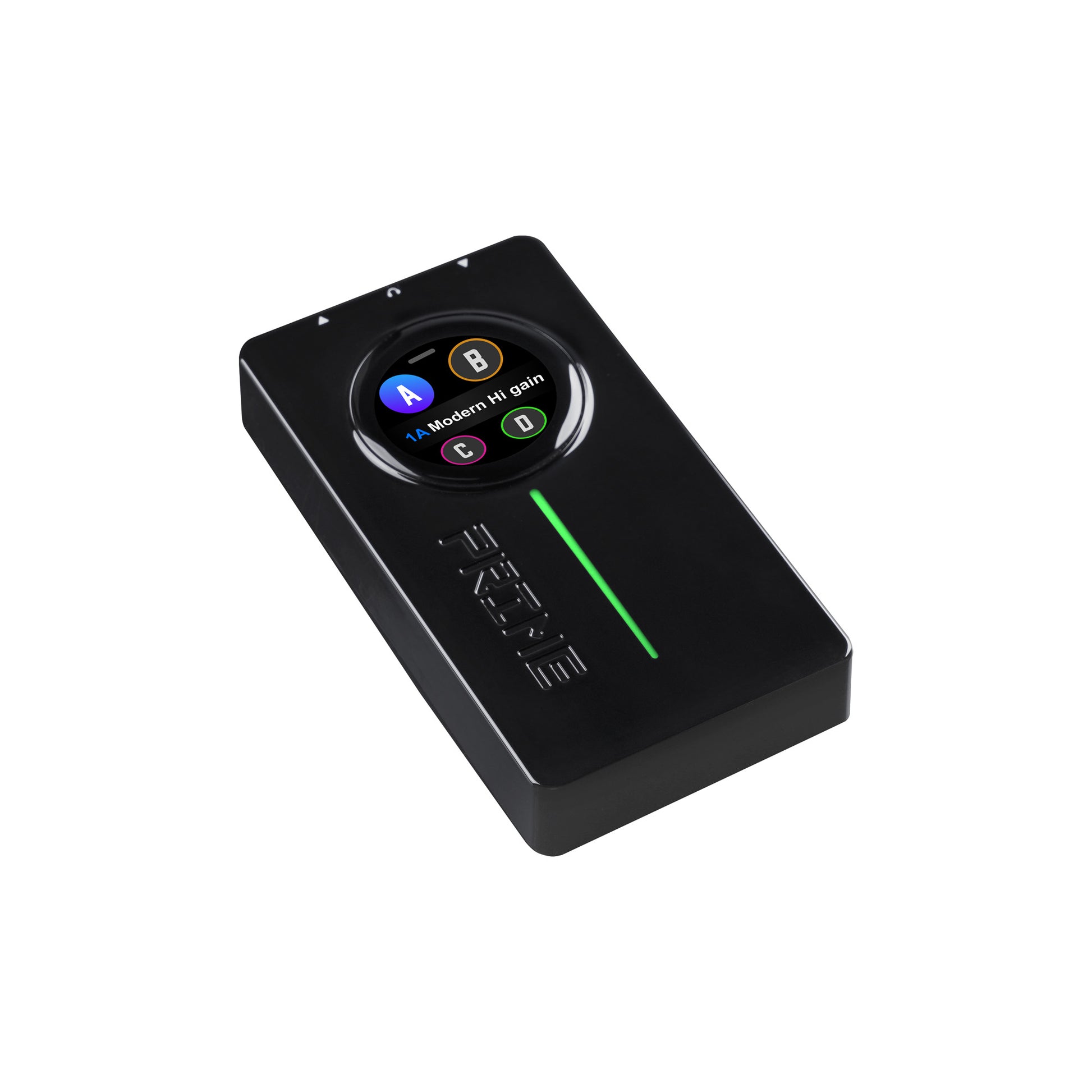 Interface PRIME P2, pour guitare électrique, écran tactile, technologie MNRS de modélisation d'amplis et d'effets, noir
