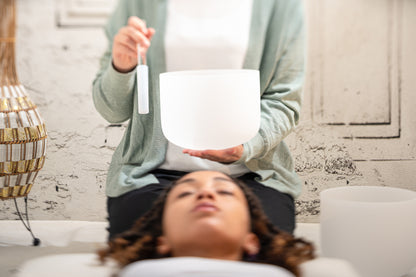 SINGING BOWL SONIC ENERGY CRISTAL 9"