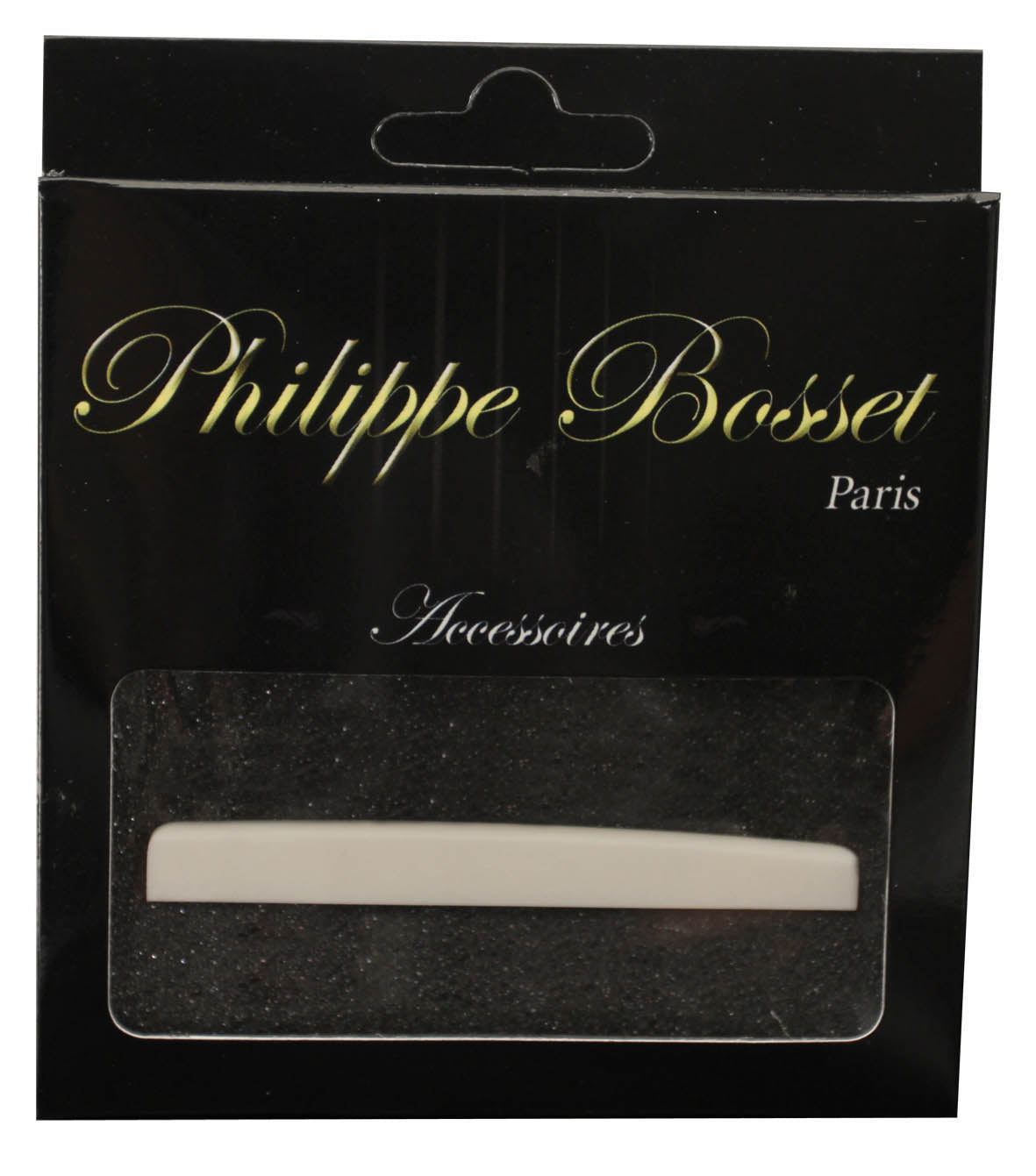 Sillet de chevalet pour guitare classique, os (80 x 3 x 9 mm)