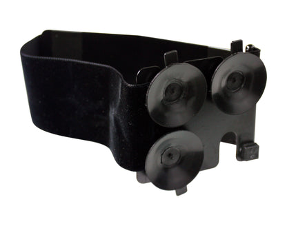 Repose-guitare à poser sur la cuisse, pliant, se fixe sur l'instrument à l'aide de trois ventouses, nouveau modèle