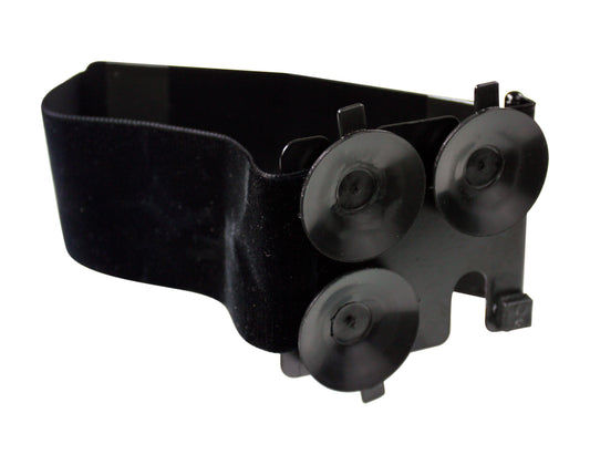 Repose-guitare à poser sur la cuisse, pliant, se fixe sur l'instrument à l'aide de trois ventouses, nouveau modèle