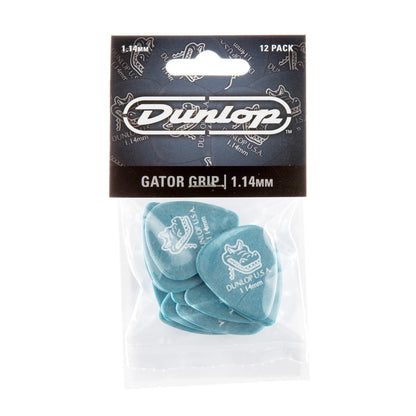 Sachet de 12 médiators Gator Grip 114 (bleu)