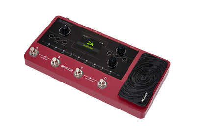 Pédalier multi-effets GE150 PRO Li, 55 simulations d'amplis haute-qualité, 26 simulations de HP (IR), batterie lithium, rouge