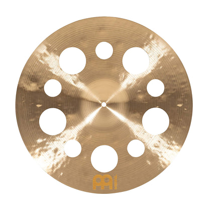 CRASH MEINL BYZANCE 18" EXTRA DRY TRASH, ALLIAGE BRONZE B20, MARTELÉE A A LA MAIN, FINITION BRUT