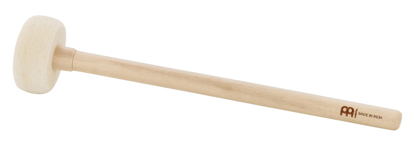 Mailloche, batte feutre fin, manche long 31,5cm. Fabriqué en Inde.