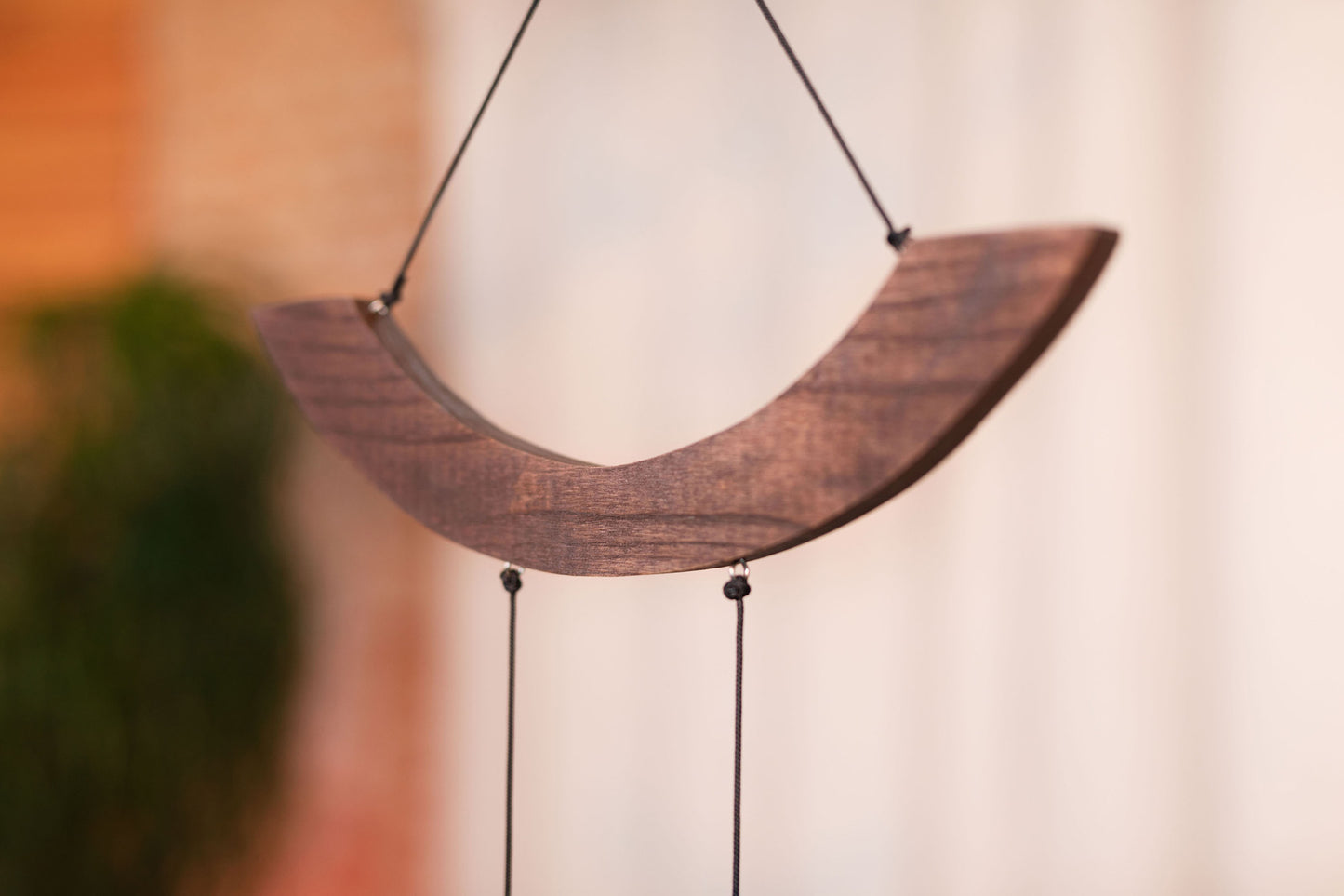 CHIMES SONIC ENERGY MOON 49", ARGENT