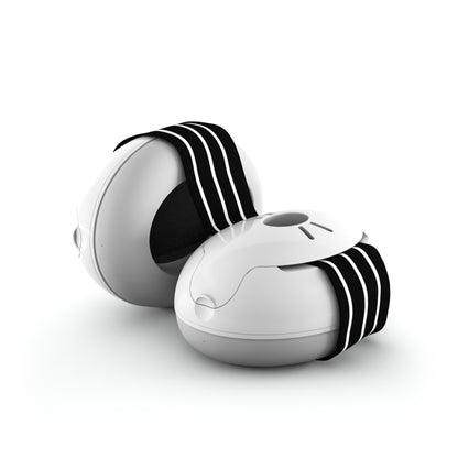 MUFFY Baby, casque auditif pour les tout-petits (de 3 à 36 mois), deux coques détachées, atténuation 23 dB, pochette, noir