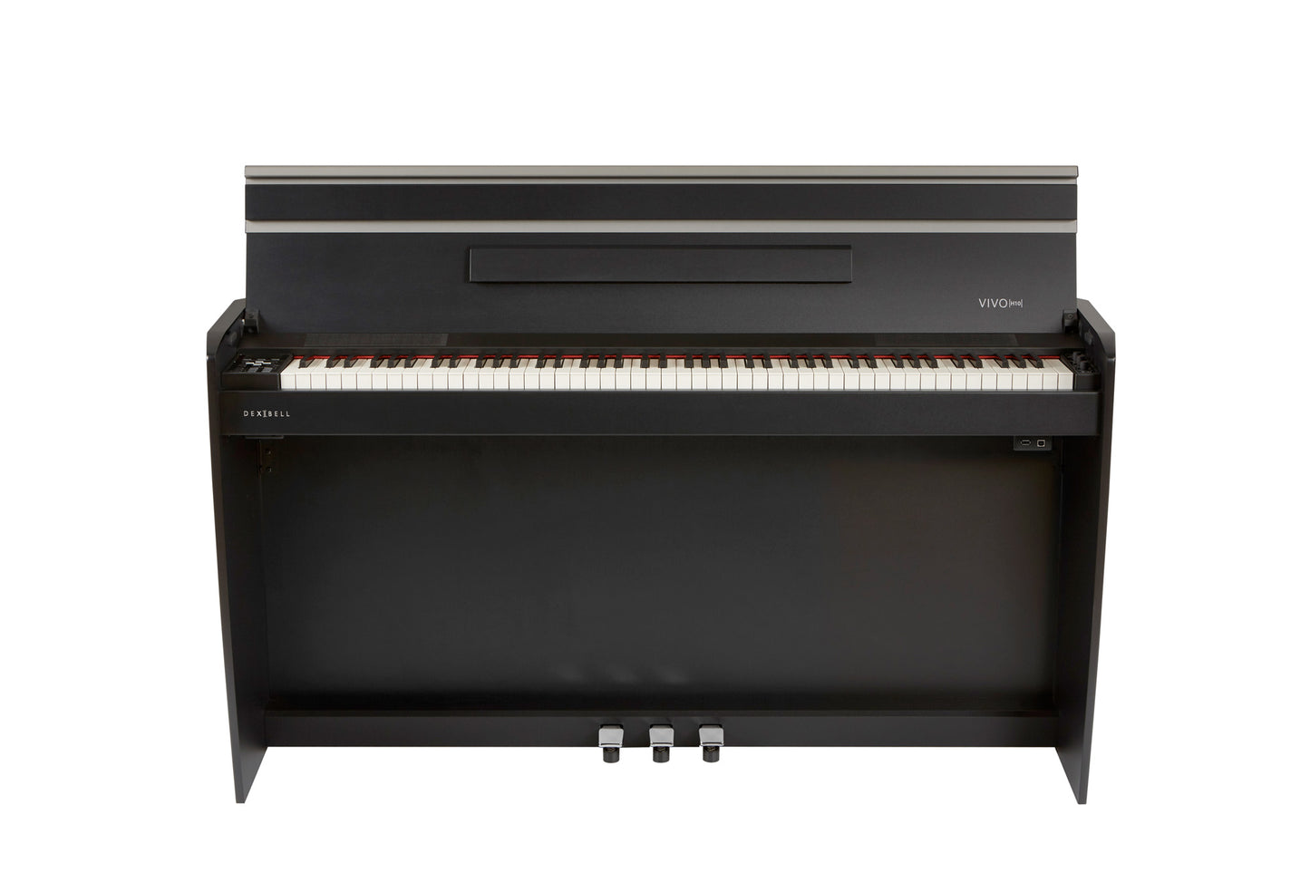 Piano numérique meuble Dexibell Vivo H10BK | 88 notes, toucher lourd hybride