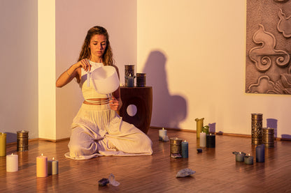 SINGING BOWL SONIC ENERGY CRISTAL 8"