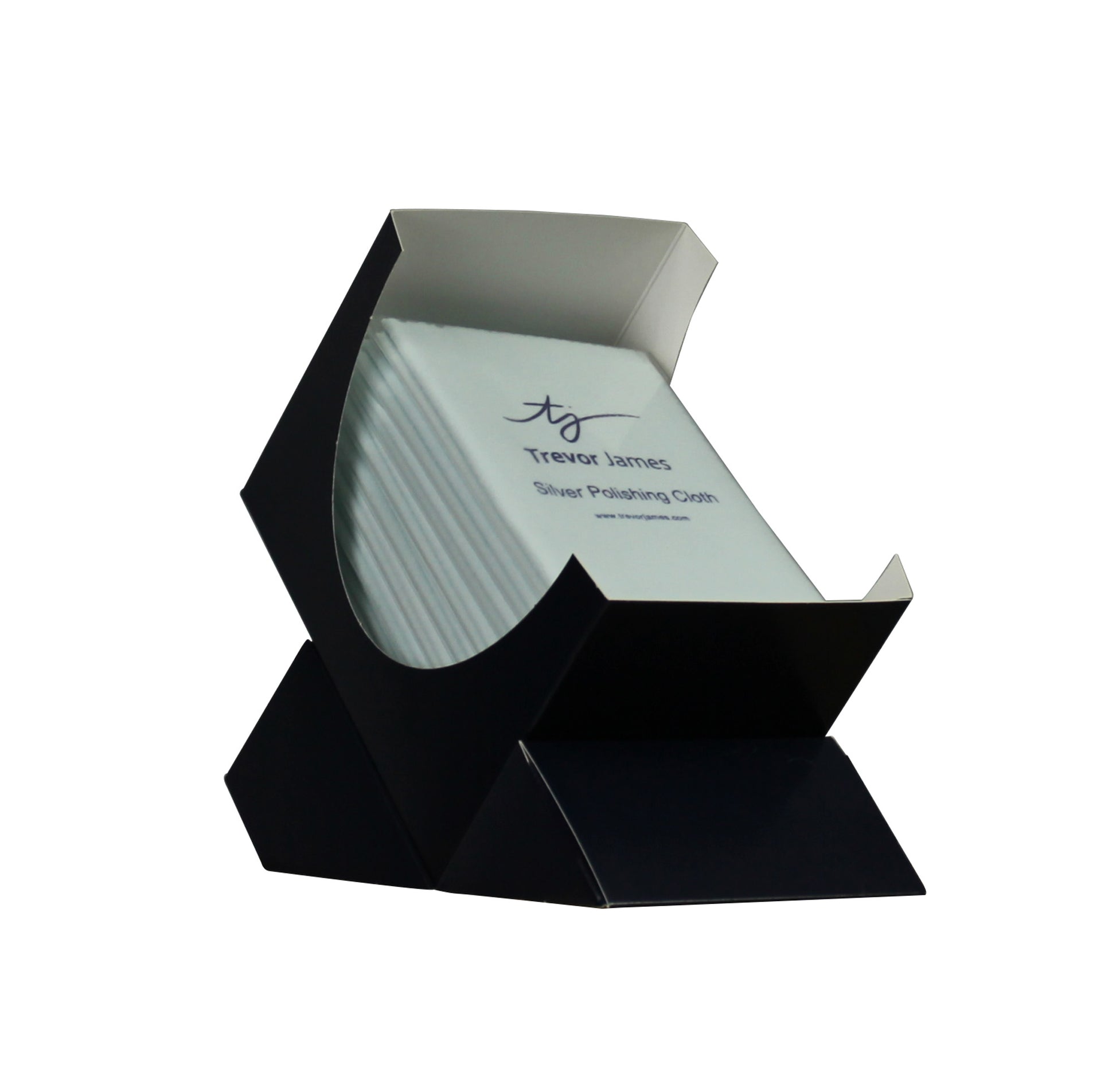 Boîte de 12 étoffes d'entretien pour argenture Trevor James 5506 (30 x 45 cm)