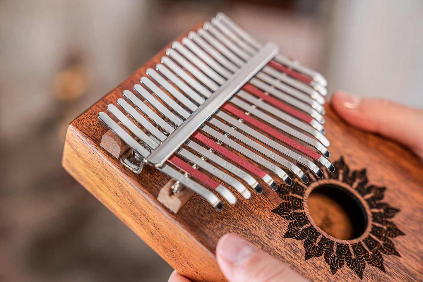 KALIMBA ELECTRO SONIC ENERGY 17 NOTES, DO MAJEUR