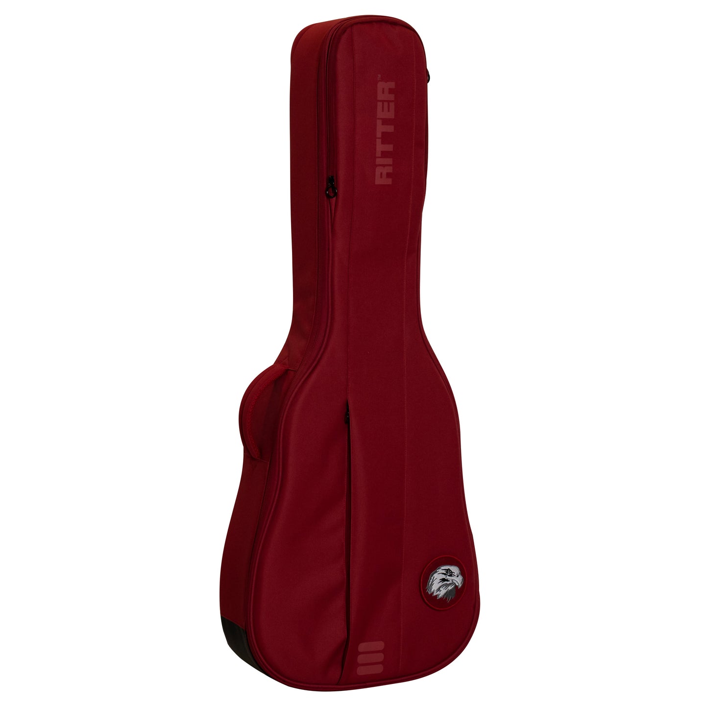 Housse CAROUGE 3 pour guitare classique 4/4, rouge