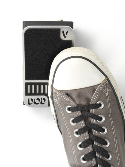 Pédale MINI VOLUME, pédale de volume ultra compacte, châssis métal, noir