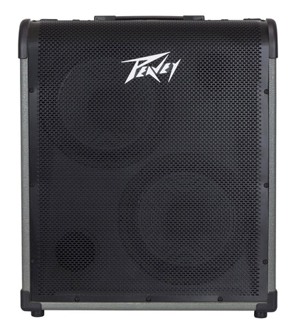 Ampli basse électrique 200W, HP 2x 10" Premium, EQ 3 bandes, entrée auxiliaire, sortie DI, finition noir