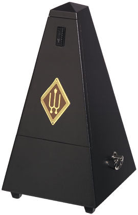 Métronome modèle Maelzel bois, noir mat