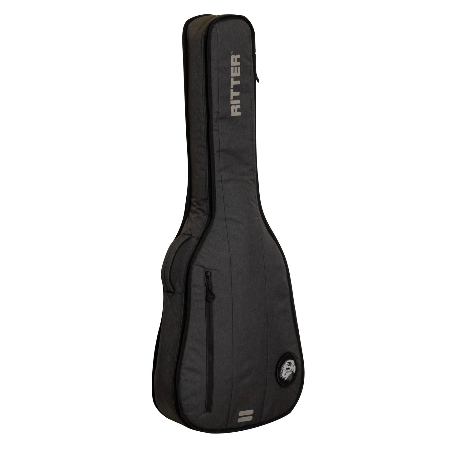 Housse DAVOS 2 pour guitare folk/auditorium, gris