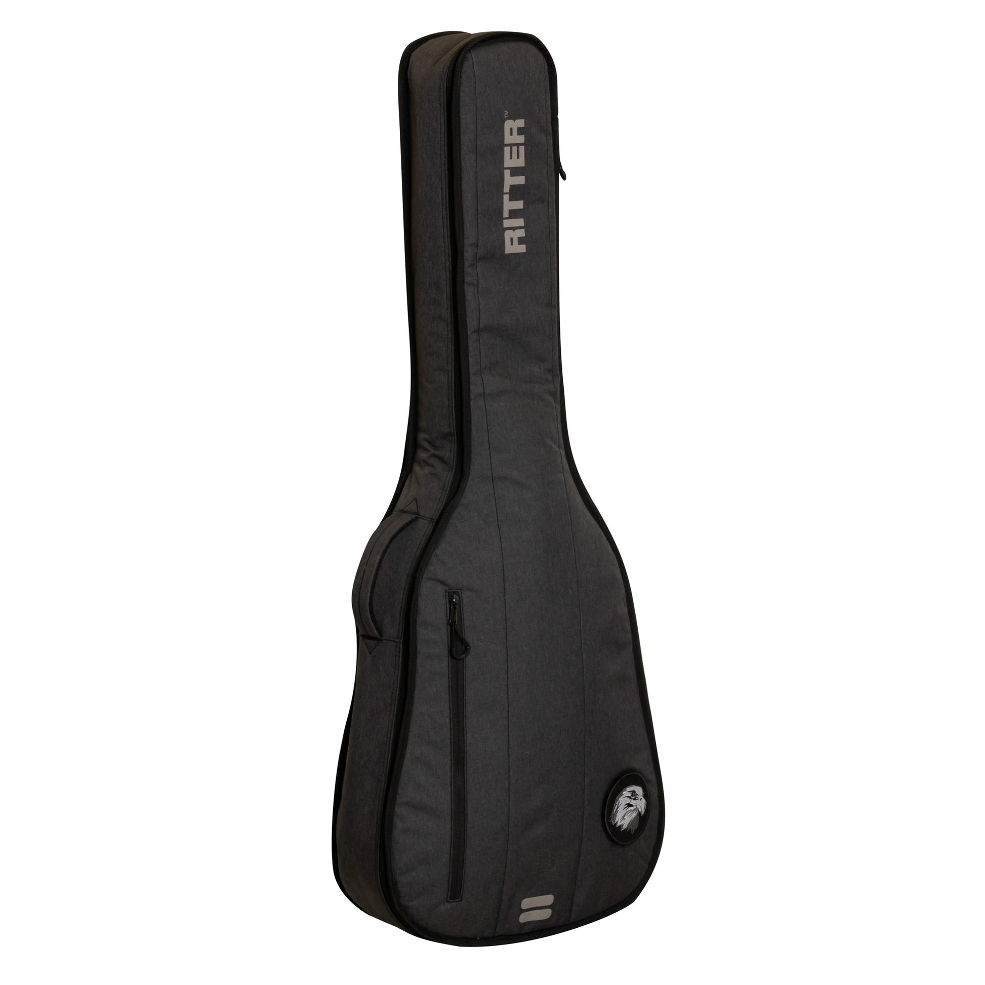 Housse DAVOS 2 pour guitare folk/auditorium, gris