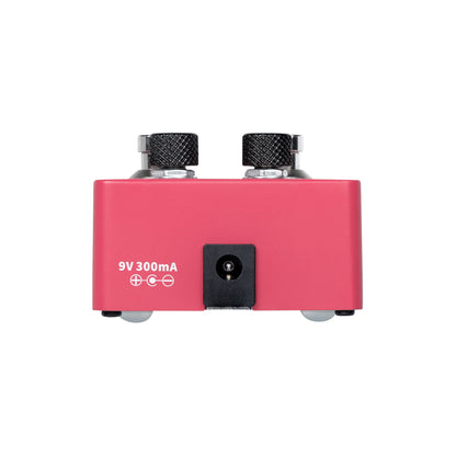 Pédale TENDER OCTAVER X2, octaveur, 14 presets utilisateurs, 2 options de transposition, 2 volumes indépendants, rose