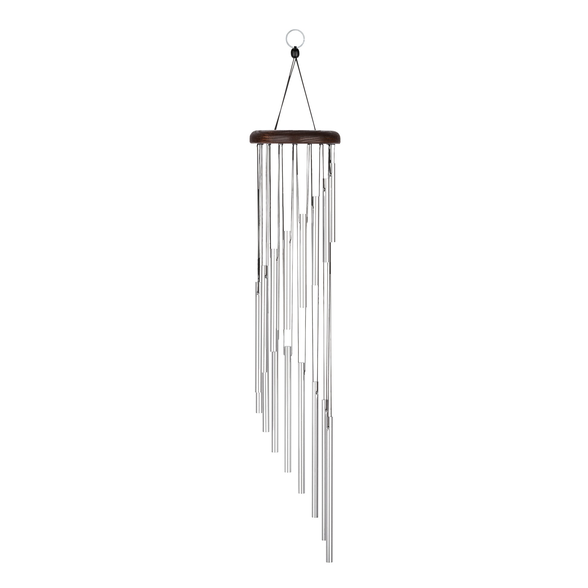 CHIMES SONIC ENERGY SPIRAL 29", ARGENT