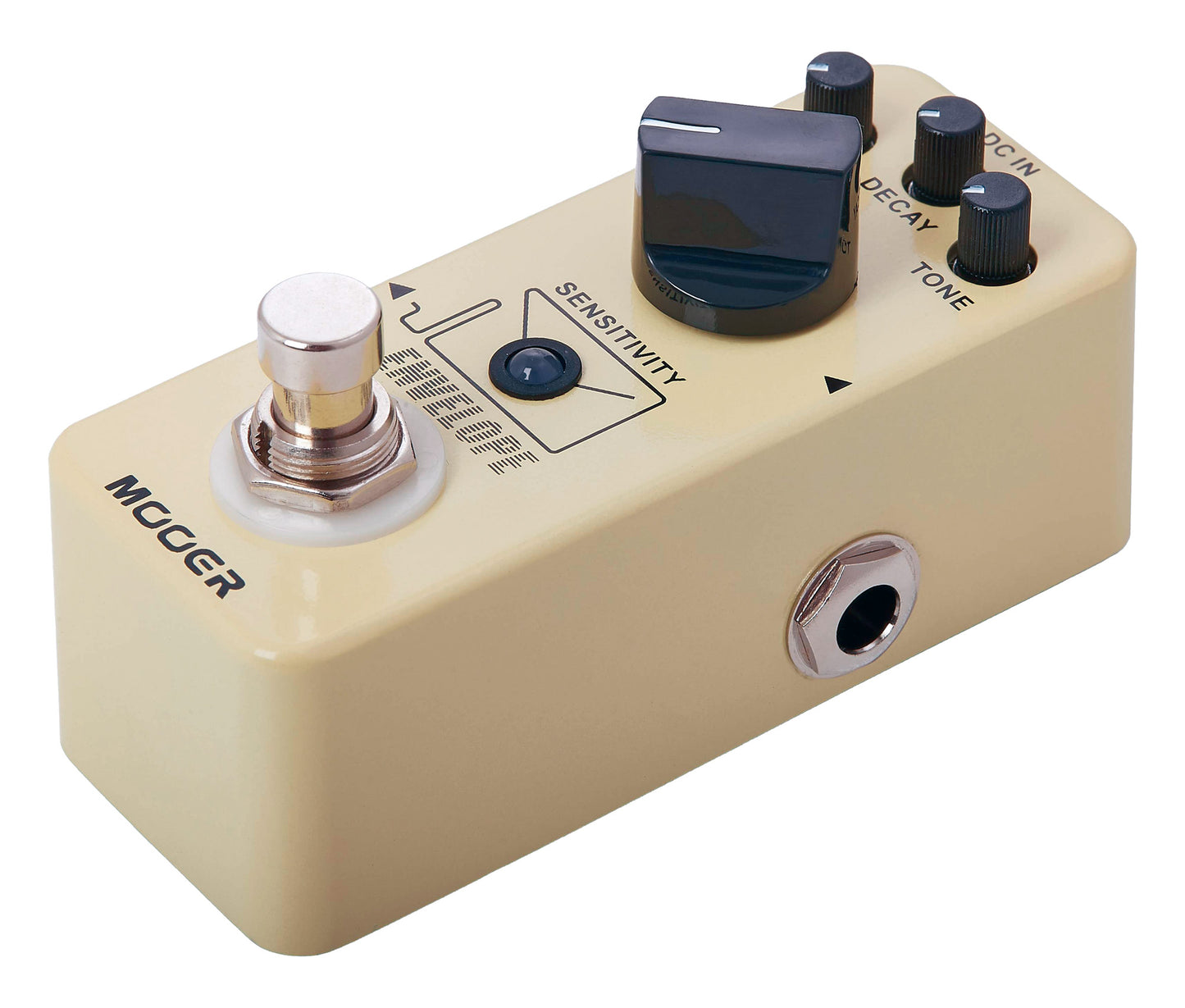 Pédale ENVELOPE, wah-wah analogique automatique, boîtier métal, true bypass, crème