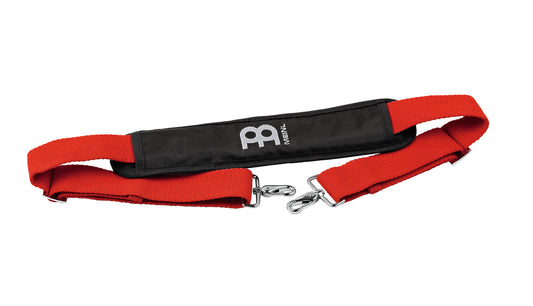 Courroie nylon pour repinique ou surdo, réglable, rouge
