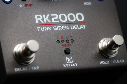 PEDALE KEELEY RK2000 FUNK SIREN DELAY