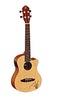 Ortega Bonfire Spruce Natural EQ Tenor Ukulele