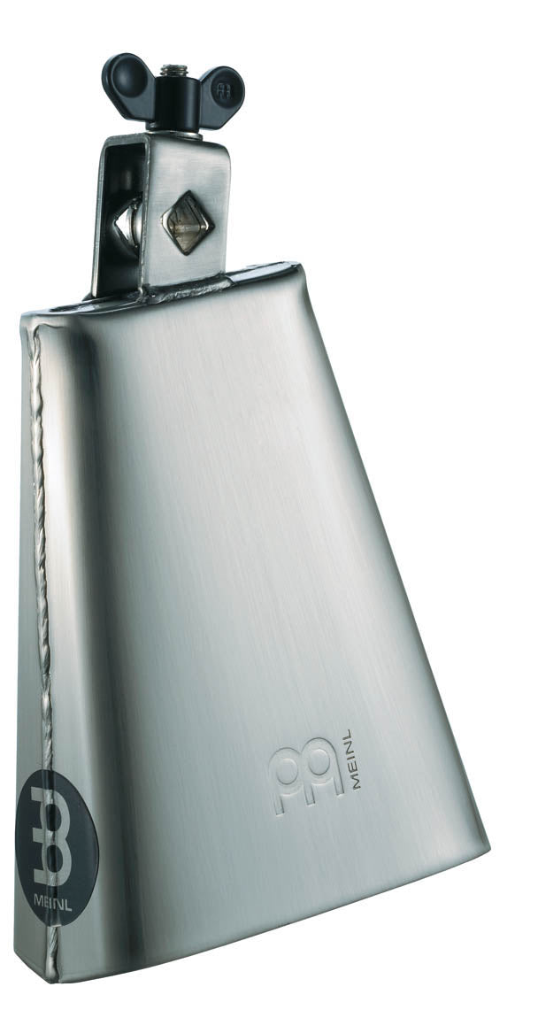 Cloche 6" 1/4, acier, avec attache, finition brossée