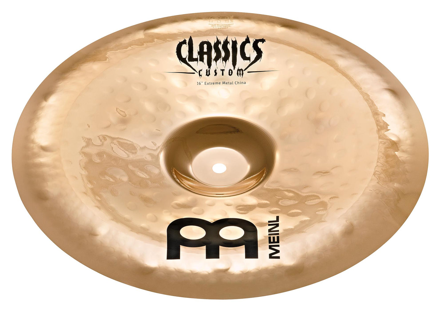 Chinoise Extreme Metal 16", Alliage bronze B10, Finition brillante