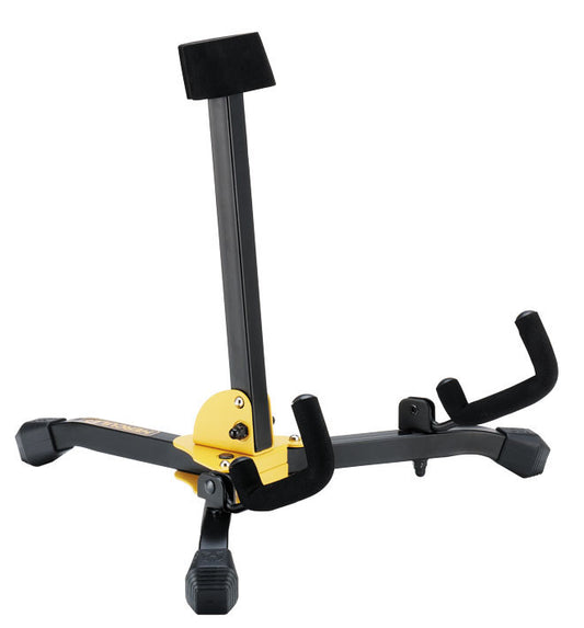Support compact pour cor, mousses SFF et pieds pivotants, livré avec housse (poids: 0.9 kg, taille replié: 28 x 9.5 cm)
