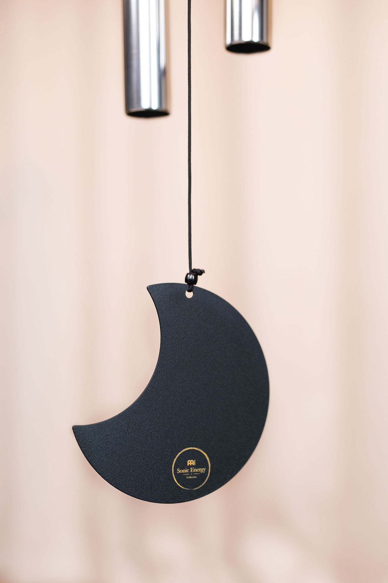 CHIMES SONIC ENERGY MOON 44", ARGENT