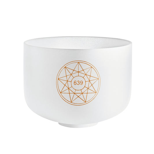 SINGING BOWL SONIC CRISTAL 10", 639 HZ
