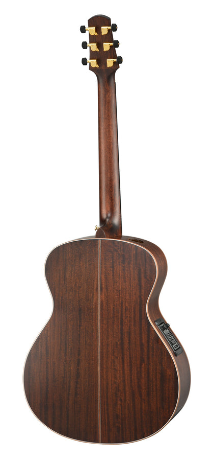 B103EH, forme GA diapason long (685.8mm), table épicéa Sitka massif, fond & éclisses ovangkol, EQ Presys Plus T, naturel satiné