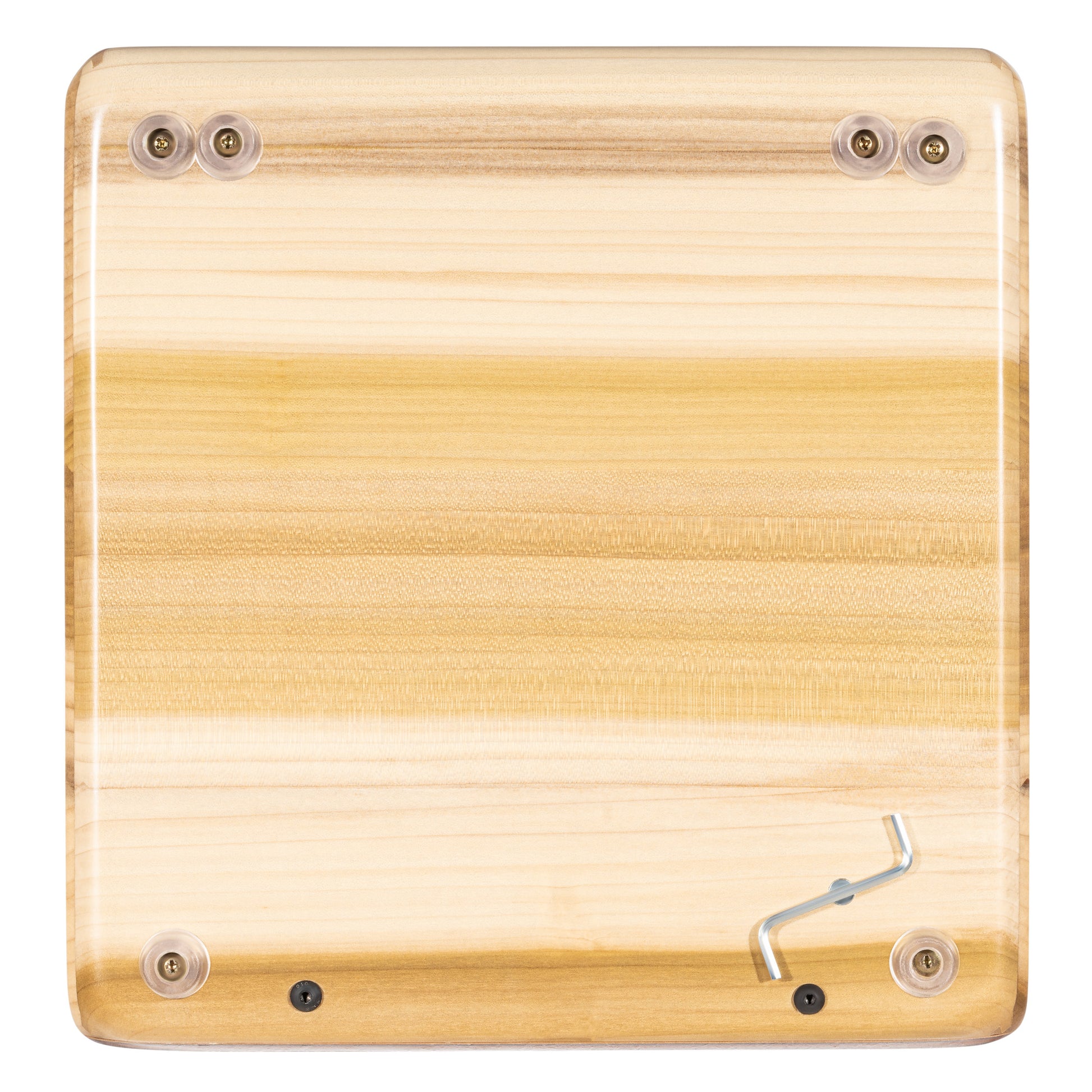 CAJON MEINL ARTISAN FANDANGO, FAÇADE AVANT INDIAN HEARTWOOD, CORPS EN BOIS MASSIF ET PEUPLIER 15MM, 2 SETS DE 8 CORDES INTERNE