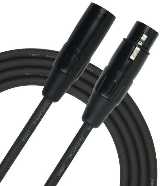 Câble micro ENTRY XLR mâle/XLR femelle, 10 mètres, noir
