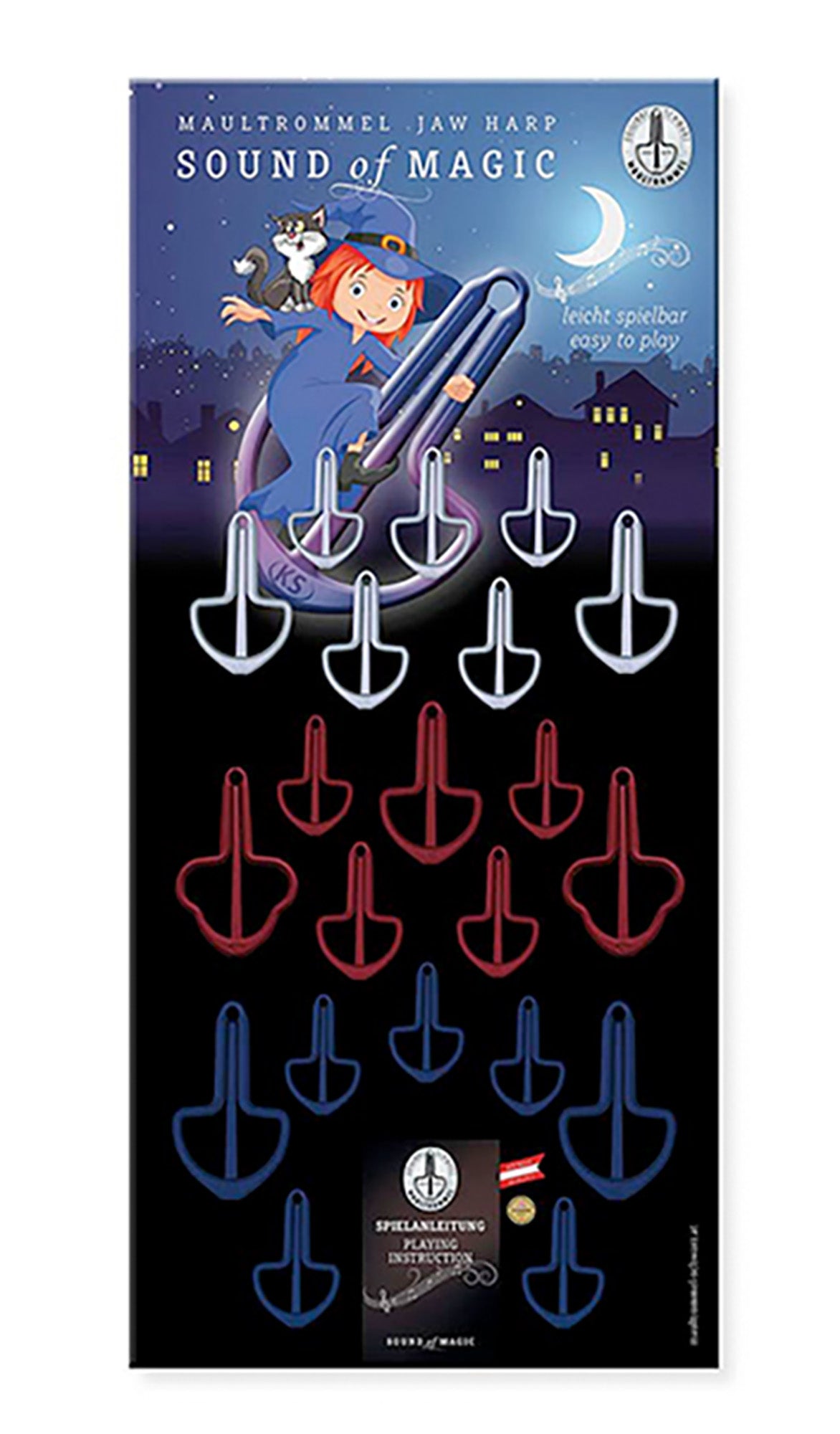 Assortiment de 21 guimbardes HEXE BARBARA