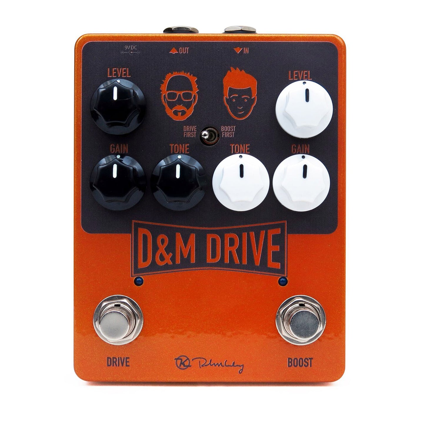 Pédale D&M DRIVE, boost/overdrive, signature Daniel Steinhardt & Mick Taylor (That Pedal Show)