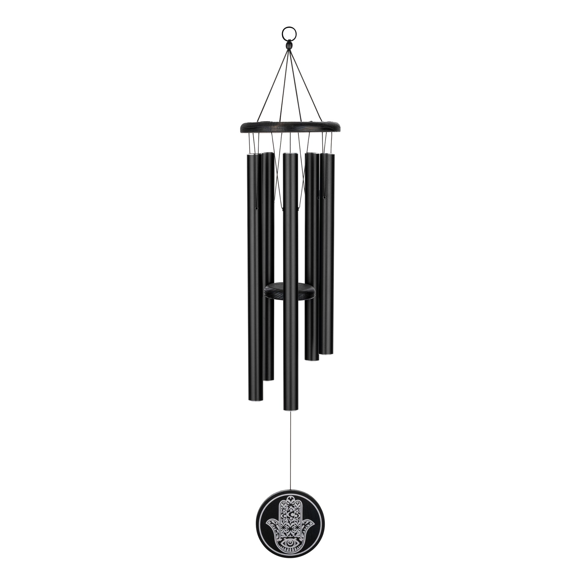 CHIMES SONIC ENERGY HAMSA 36", NOIR