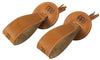 PAIR OF PROFESSIONAL LEATHER CYMBAL GRIPS