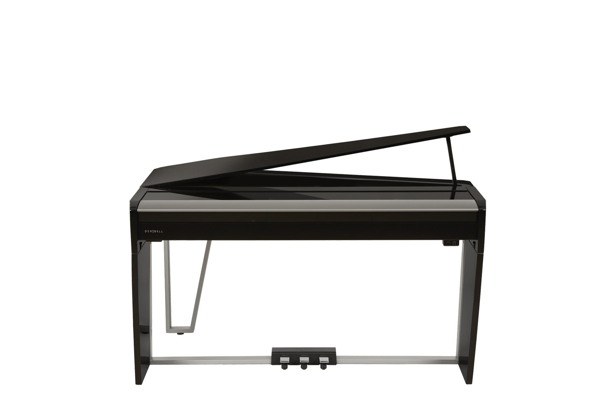 Piano numérique à queue Dexibell Vivo H10MGBKP | 88 notes, toucher lourd hybride