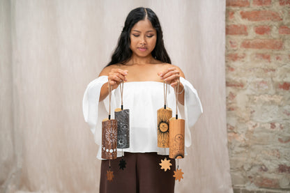 SET 4 CHIMES SONIC ENERGY BAMBOU