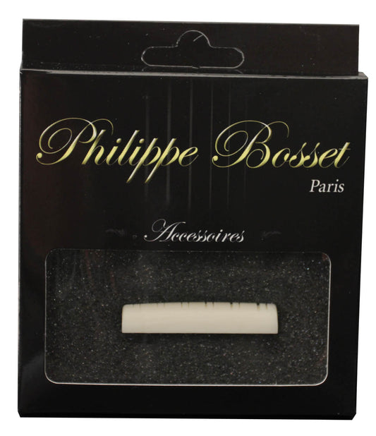 Sillet de tête pour guitare folk 12 cordes, os (49 x 6 x 9.2 mm)