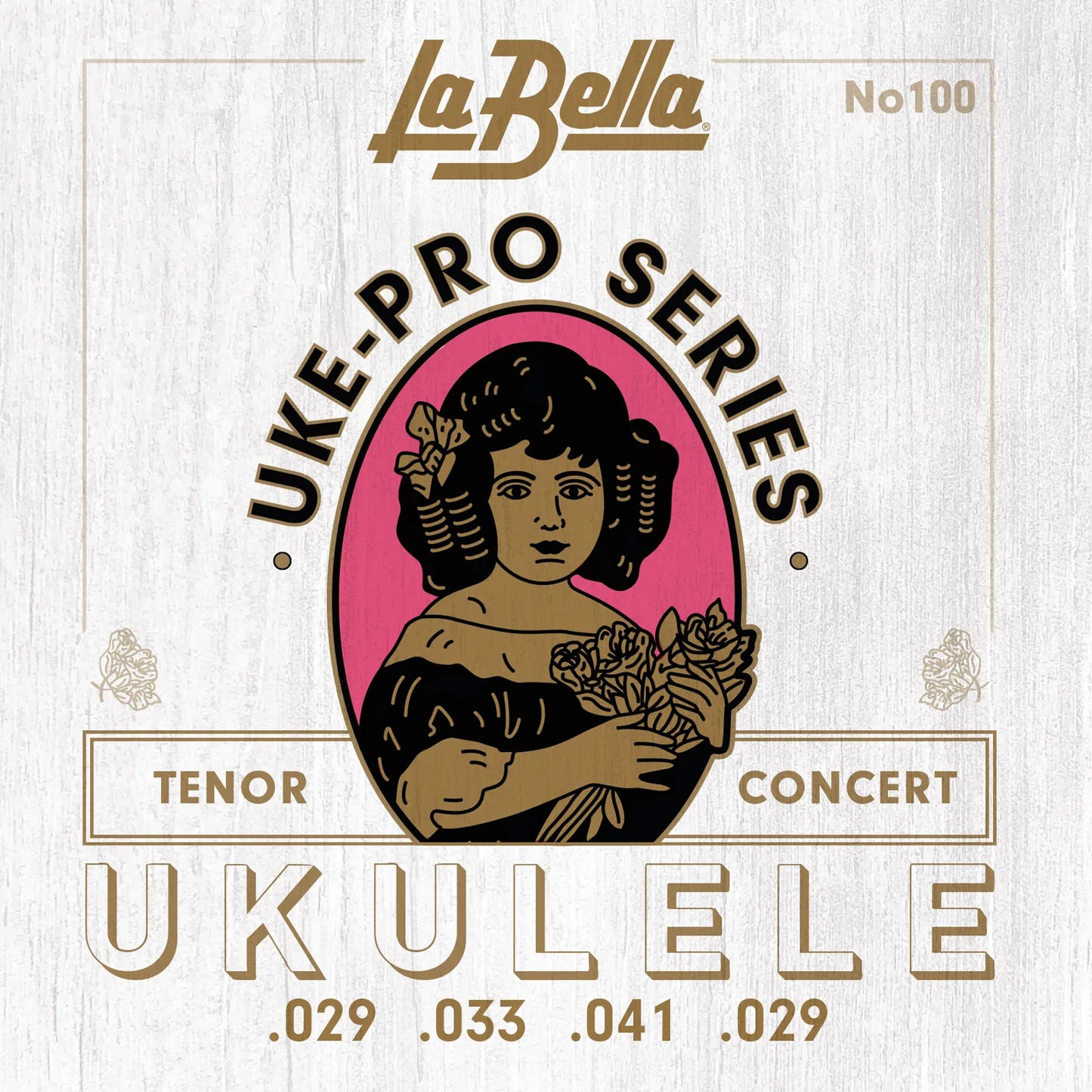 Jeu pour ukulélé concert/ténor UKE-PRO, nylon rectifié haute qualité (29-33-41-29)