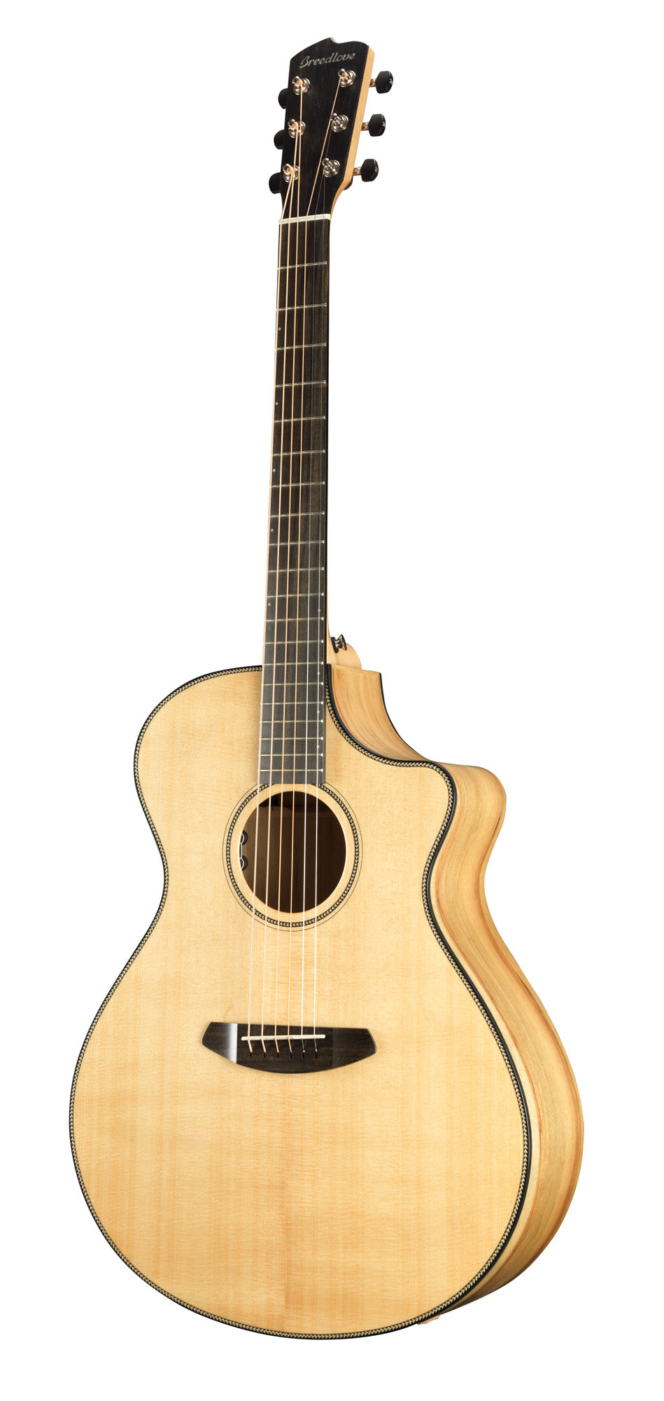 OREGON CONCERTO CE, table épicéa massif, f/e myrtlewood massif, EQ LR Baggs EAS VTC, étui, naturel