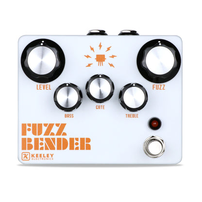 Pédale FUZZ BENDER, fuzz trois transistors avec contrôle Bias et EQ 2 bandes