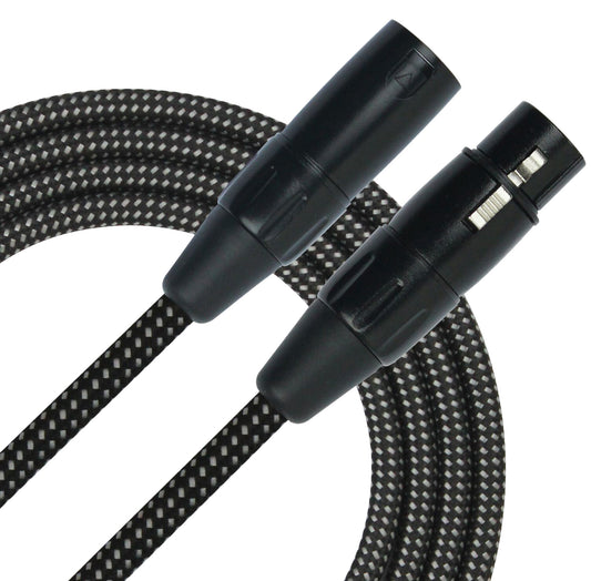 Câble micro ORIGINAL XLR mâle/XLR femelle, 10 mètres, noir