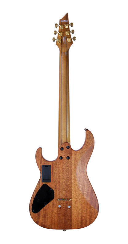 KX700TT2, corps acajou, table frêne, frettes True Temperament, chevalet Schaller Hannes, micros Fishman Fluence, housse