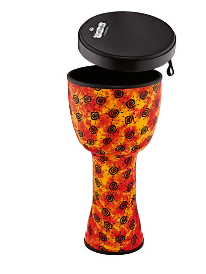 DJEMBE VIVA RHYTHM POP OFF 14", CORPS SYNTHÉTIQUE, PEAU NAPA REMPLAÇABLE, ANTIDÉRAPANT