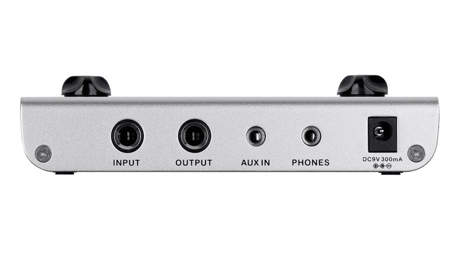 Pédalier multi-effets PE100, 6 blocs d'effet comprenant 39 types d'effets, 98 presets usine et 99 presets utilisateur, noir