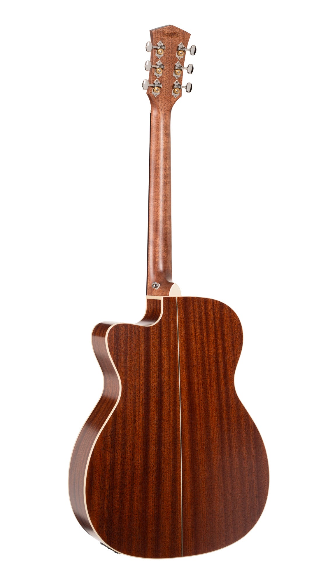 Essence OC4, table épicéa Sitka massif torréfié, f/e acajou, touche palissandre, Fishman Presys VT, semi brillant, table noire